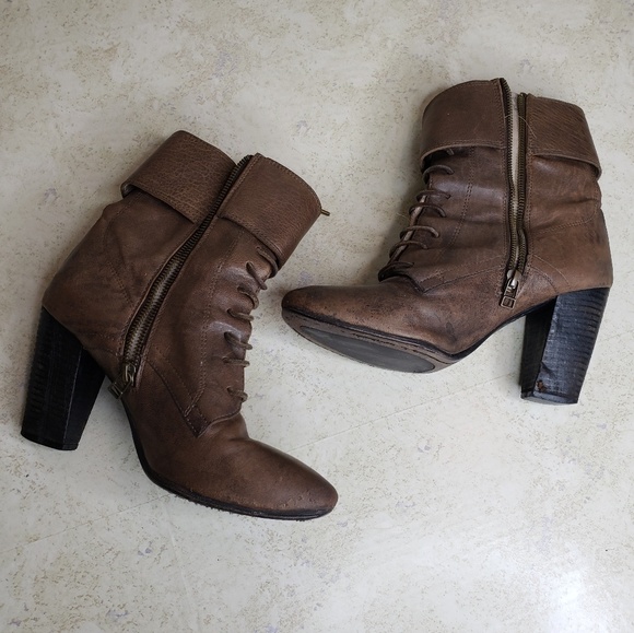 All Saints Spitalfields Jacks Place Heeled Bootie - Picture 7 of 8